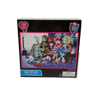 Mattel 2012 Monster High Super 3D Puzzle 150 Piece Jigsaw Puzzle New Sealed Box